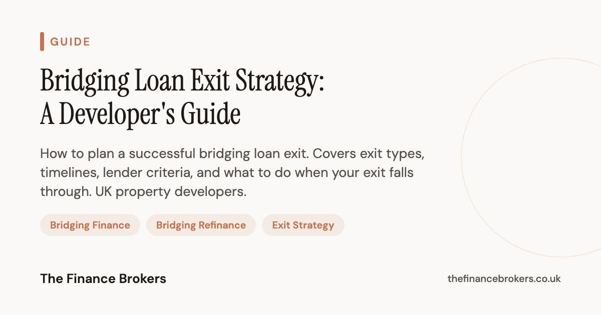 Bridging Loan Exit Strategy: A Developer's Guide