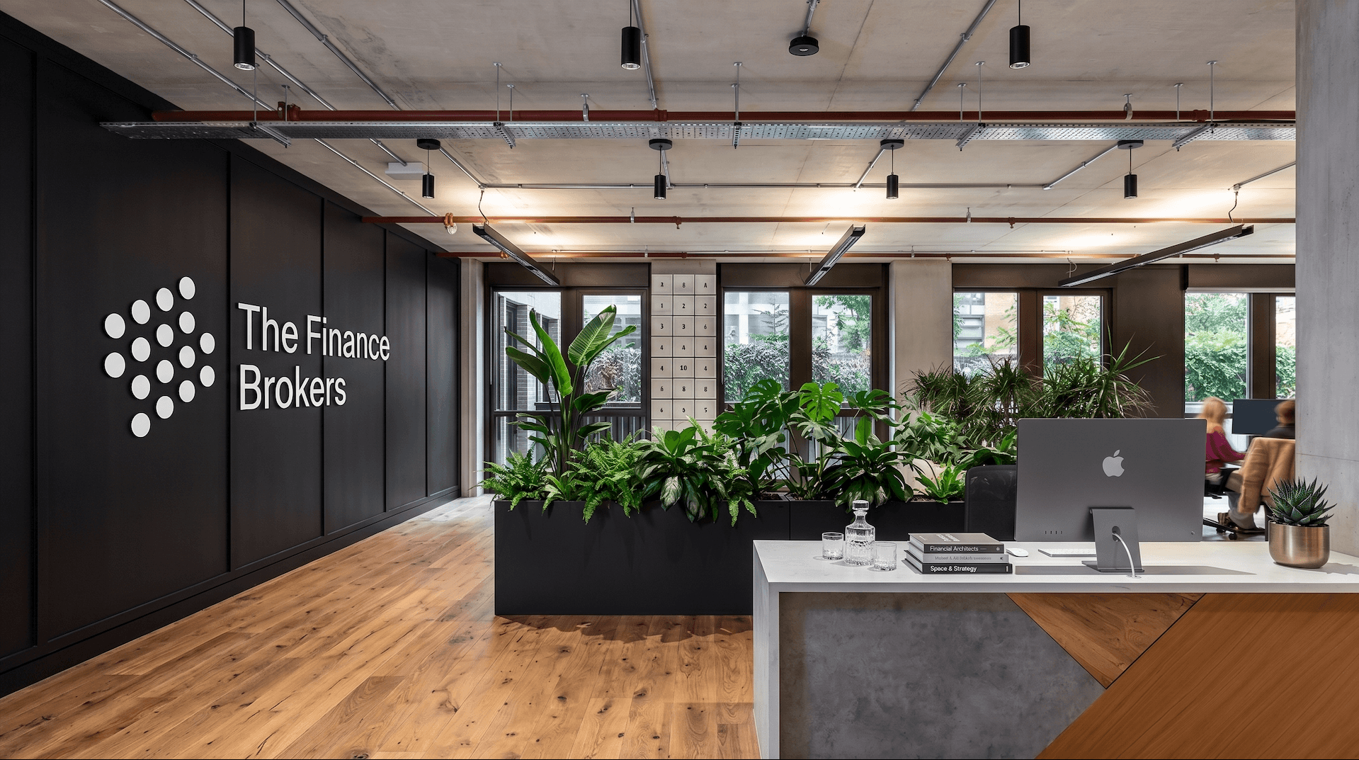 The Finance Brokers reception area